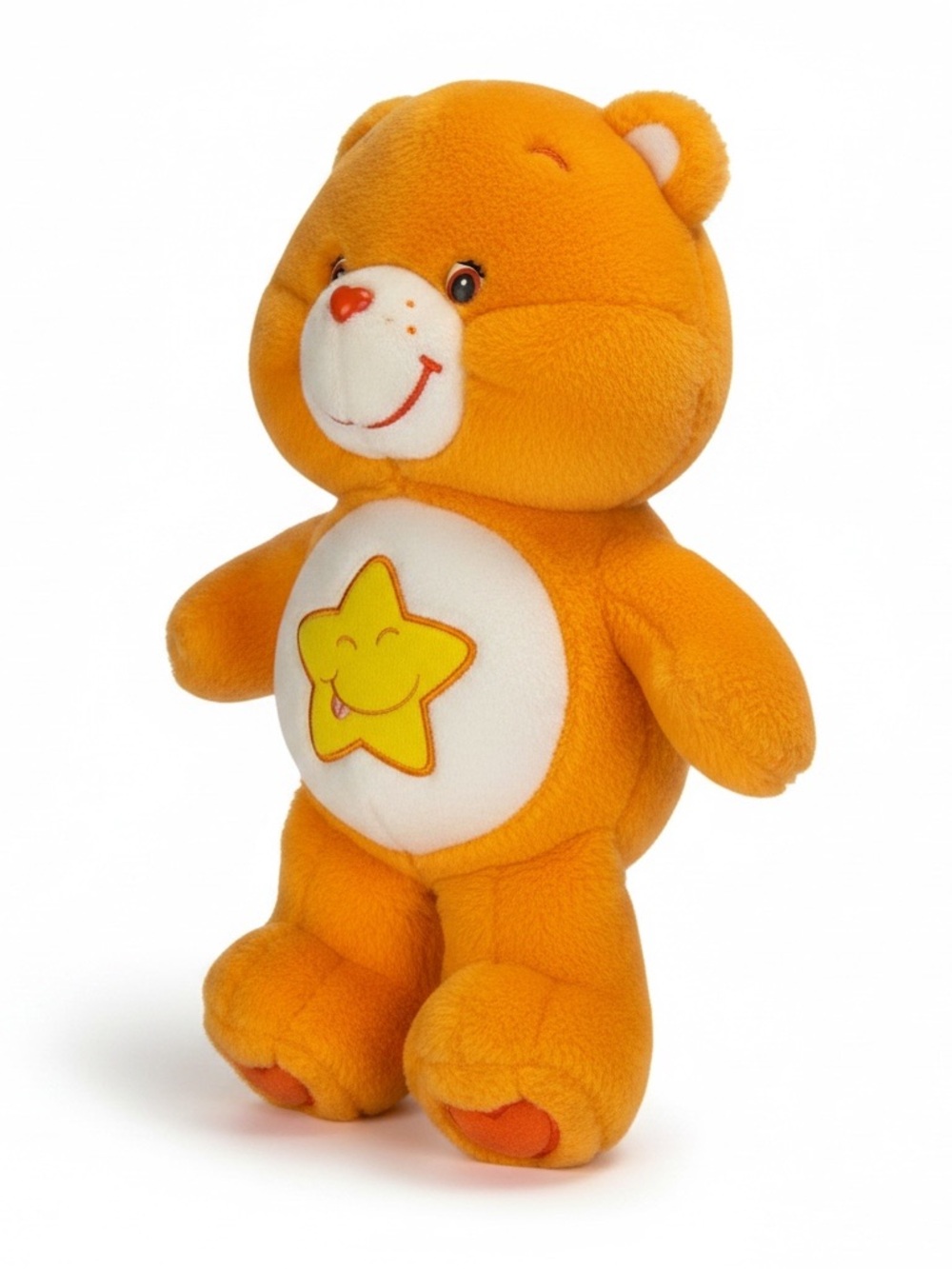 Care Bears Laugh A Lot With Star Orange 2003 13 inch Stuffed Animal Bear